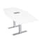 Skutchi Designs 33.5 in W, 69.5 in L, 29 in H, Engineered Wood Top, White HAR-HEX.IR-34x70-T-ELEC-XD09 - alternate 1